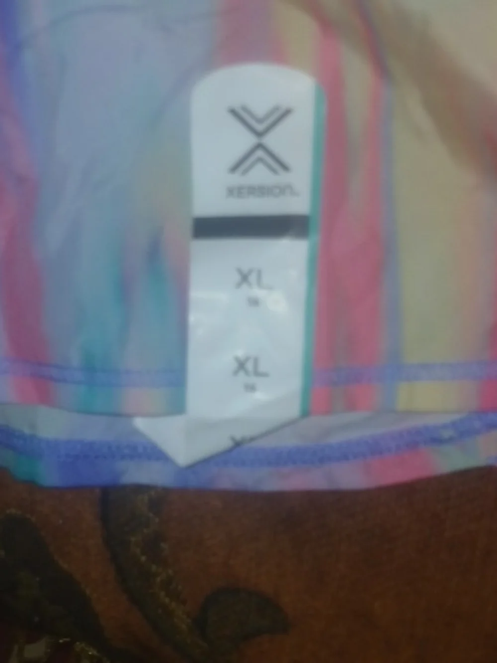 Xersion Girls Athletic Shorts Multicolor XL NWT